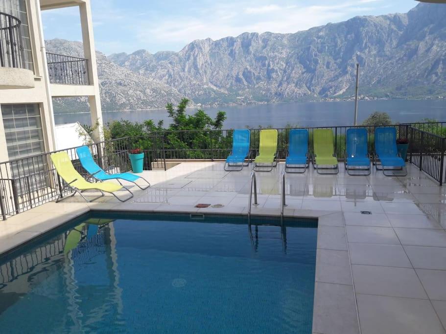 2Br Apartment With Pool Kotor Exterior photo